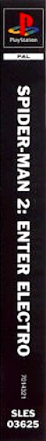 Spider-man 2 — box-2D-side (EU)