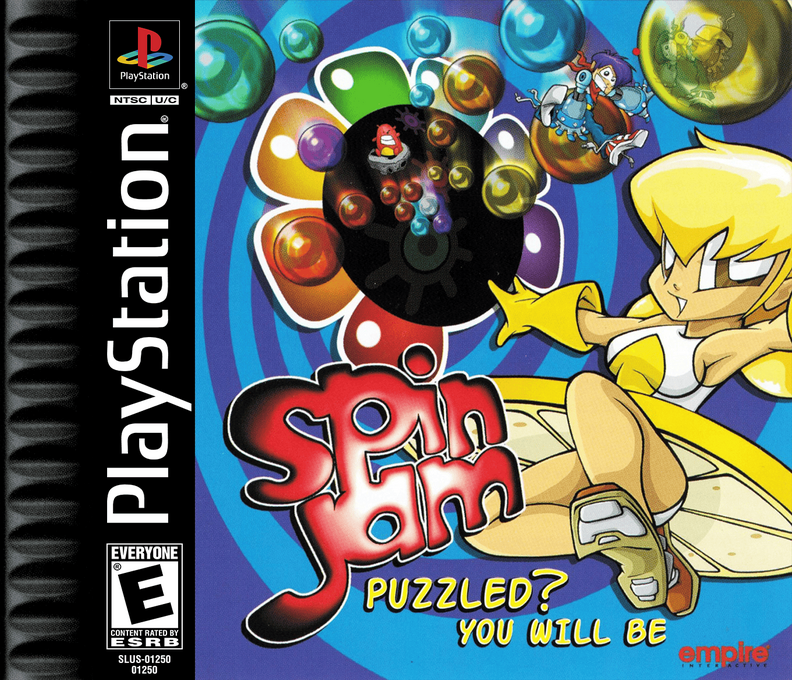 Spin Jam box art