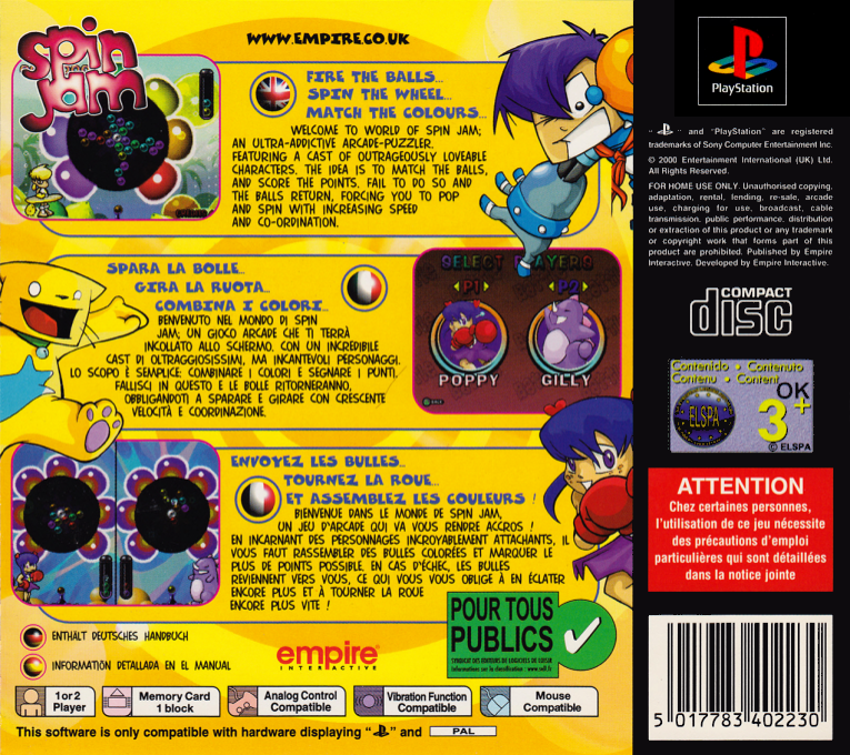 Spin Jam — box-2D-back (EU)