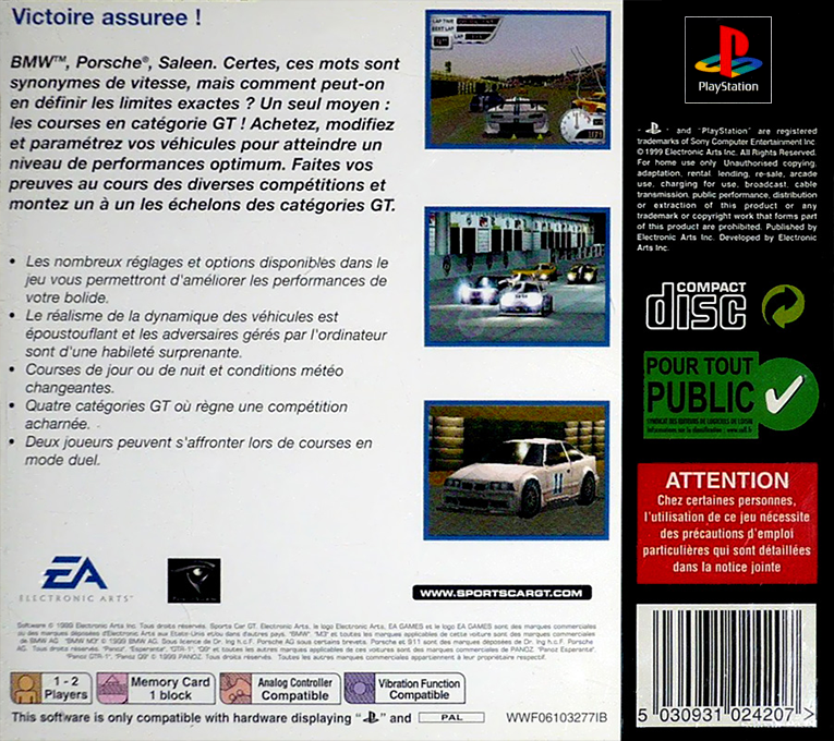 Sports Car Gt — box-2D-back (FR)