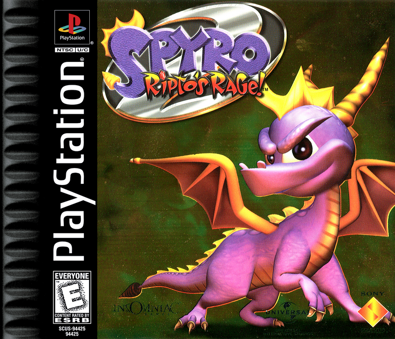 Spyro 2 - Gateway to Glimmer box art