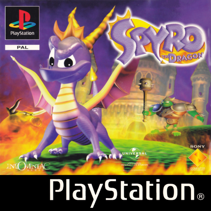 Spyro The Dragon — box-2D (FR)