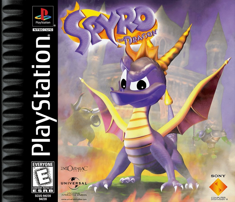 Spyro The Dragon box art