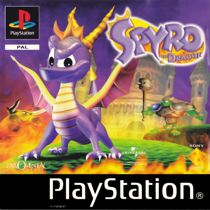 Spyro The Dragon — box-2D (EU)