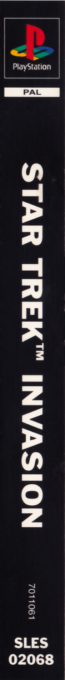 Star Trek - Invasion — box-2D-side (EU)