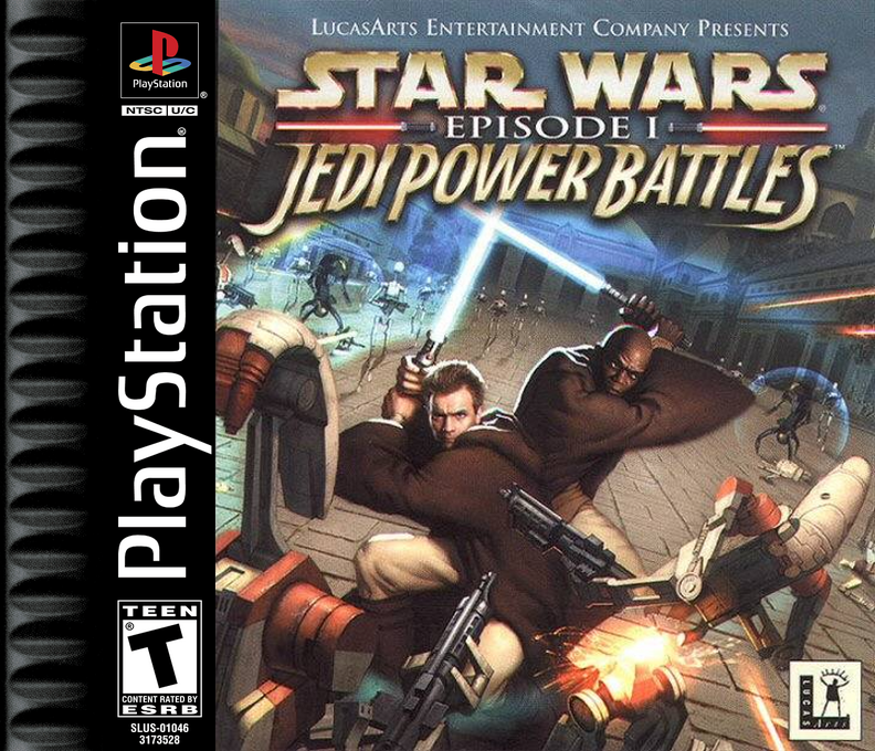 Star Wars Episode 1 - Jedi Power Battles box art
