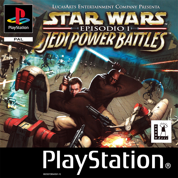 Star Wars Episode 1 - Jedi Power Battles — box-2D (SP)