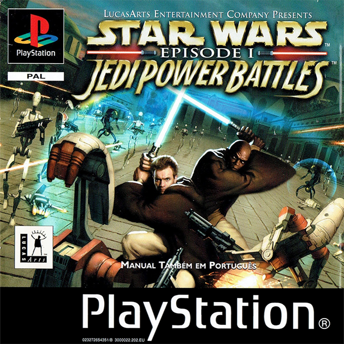 Star Wars Episode 1 - Jedi Power Battles — box-2D (EU)