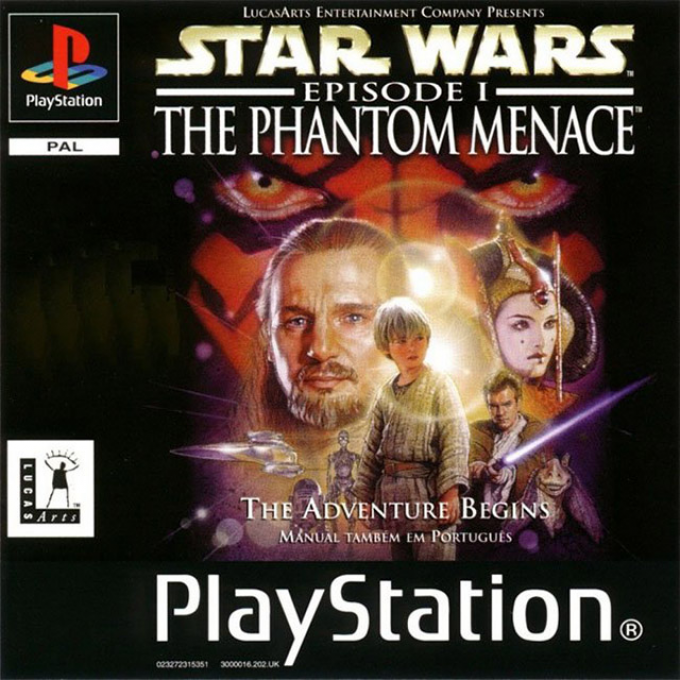 Star Wars - Episode 1 - The Phantom Menace — box-2D (EU)