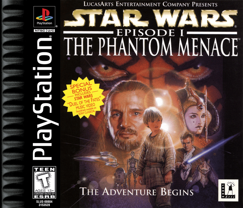 Star Wars - Episode 1 - The Phantom Menace box art