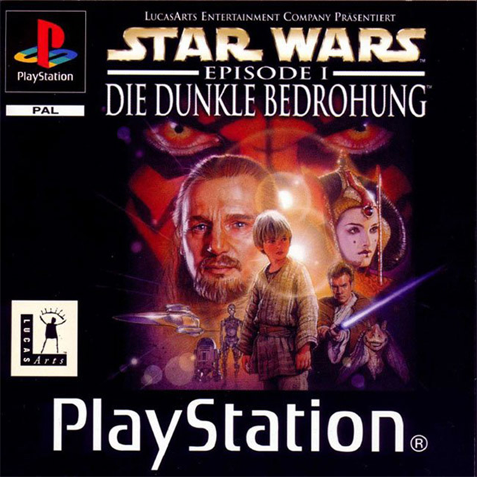 Star Wars - Episode 1 - The Phantom Menace — box-2D (DE)