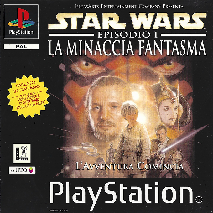Star Wars - Episode 1 - The Phantom Menace — box-2D (IT)