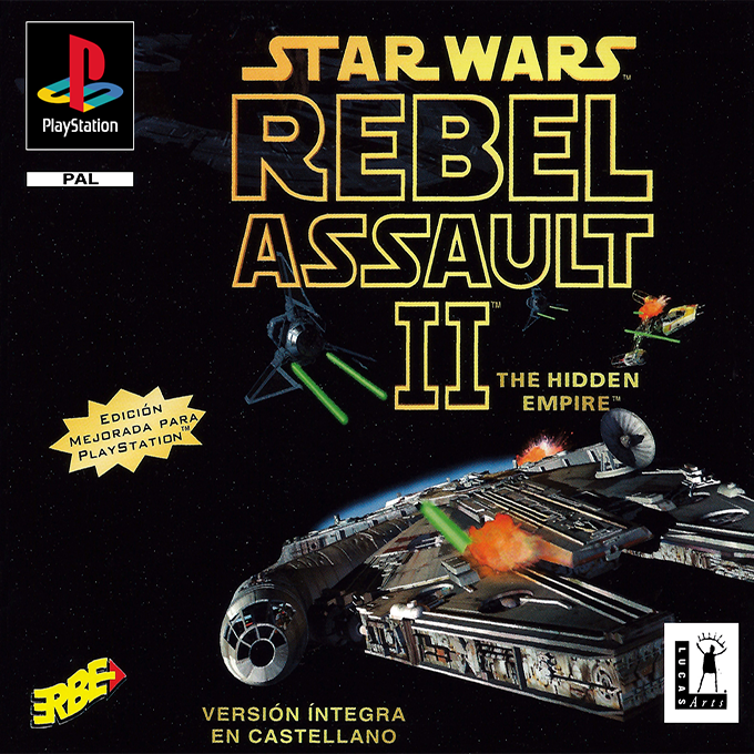 Star Wars Rebel Assault 2 - The Hidden Empire — box-2D (SP)