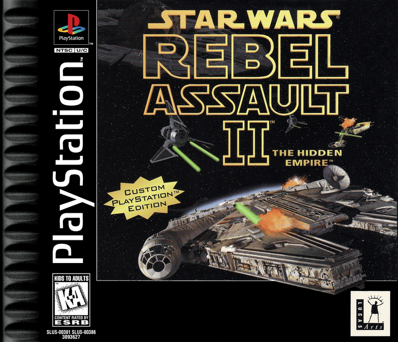 Star Wars Rebel Assault 2 - The Hidden Empire box art