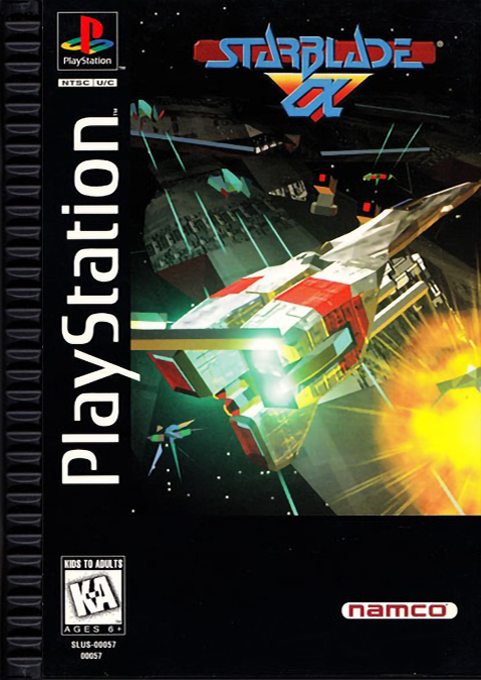 Starblade Alpha box art