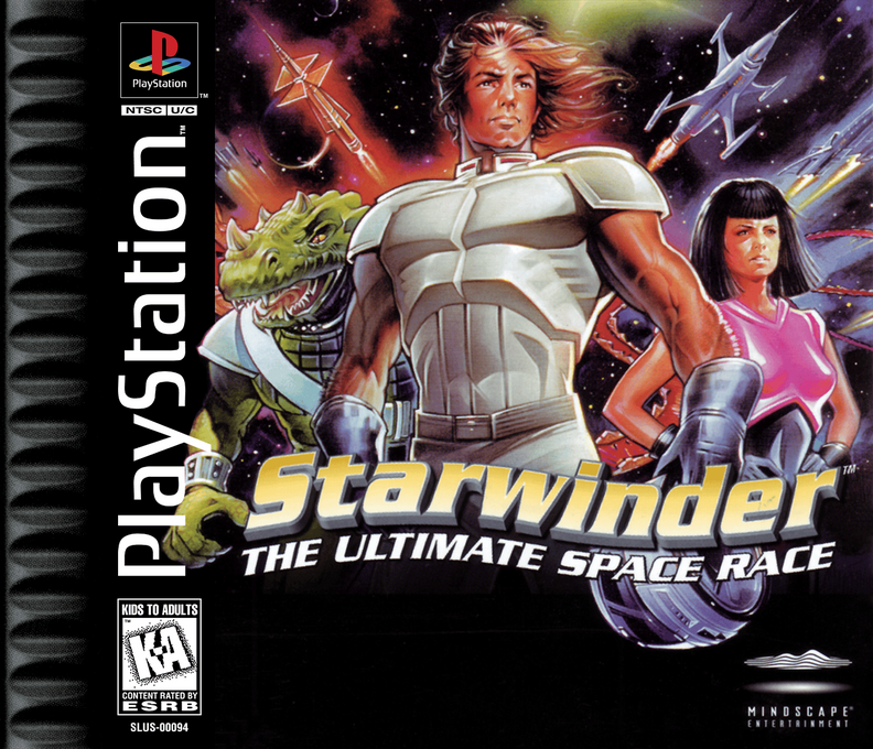 Starwinder - The Ultimate Space Race box art