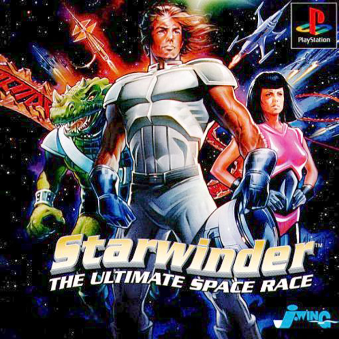 Starwinder - The Ultimate Space Race — box-2D (JP)