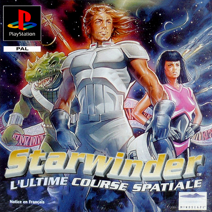 Starwinder - The Ultimate Space Race — box-2D (FR)