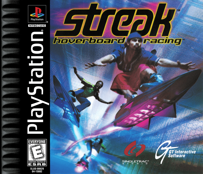 Streak - Hoverboard Racing box art