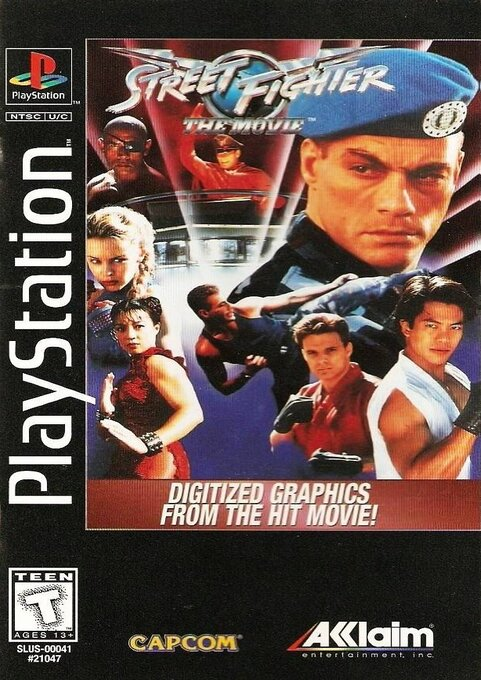 Street Fighter - The Movie box art