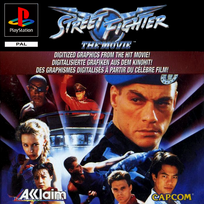 Street Fighter - The Movie — box-2D (EU)