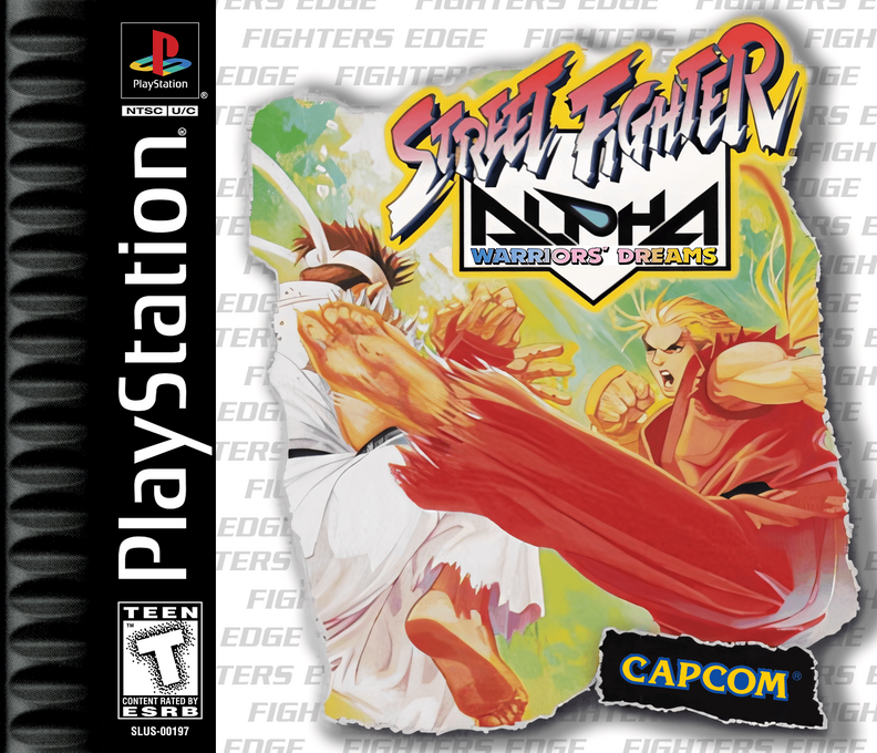 Street Fighter Alpha - Warriors' Dreams box art