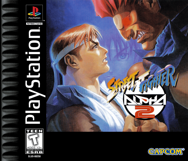 Street Fighter Alpha 2 box art