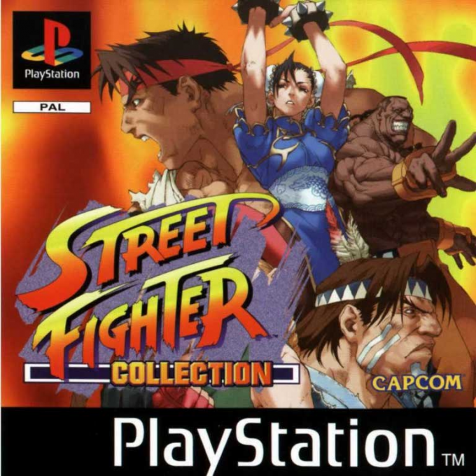 Street Fighter Collection — box-2D (EU)