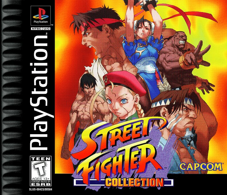 Street Fighter Collection box art