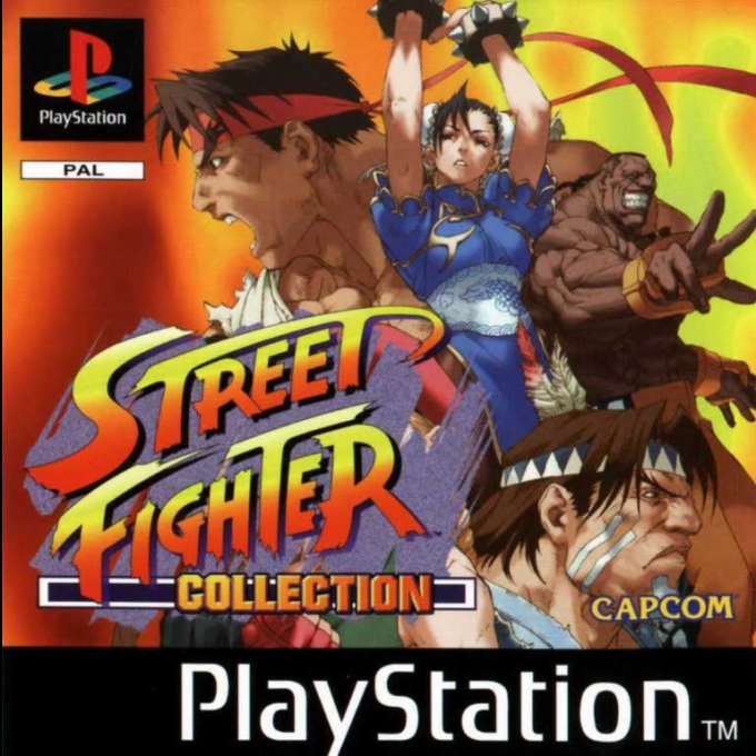 Street Fighter Collection — box-2D (FR)