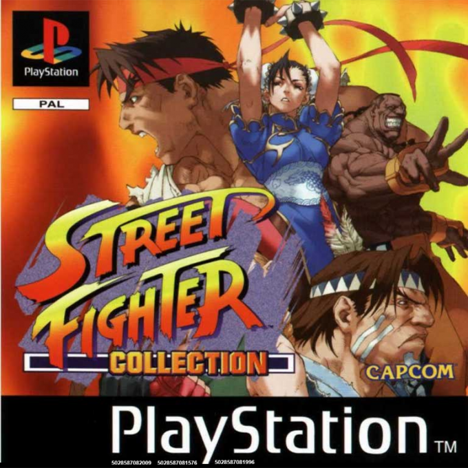 Street Fighter Collection — box-2D (SP)