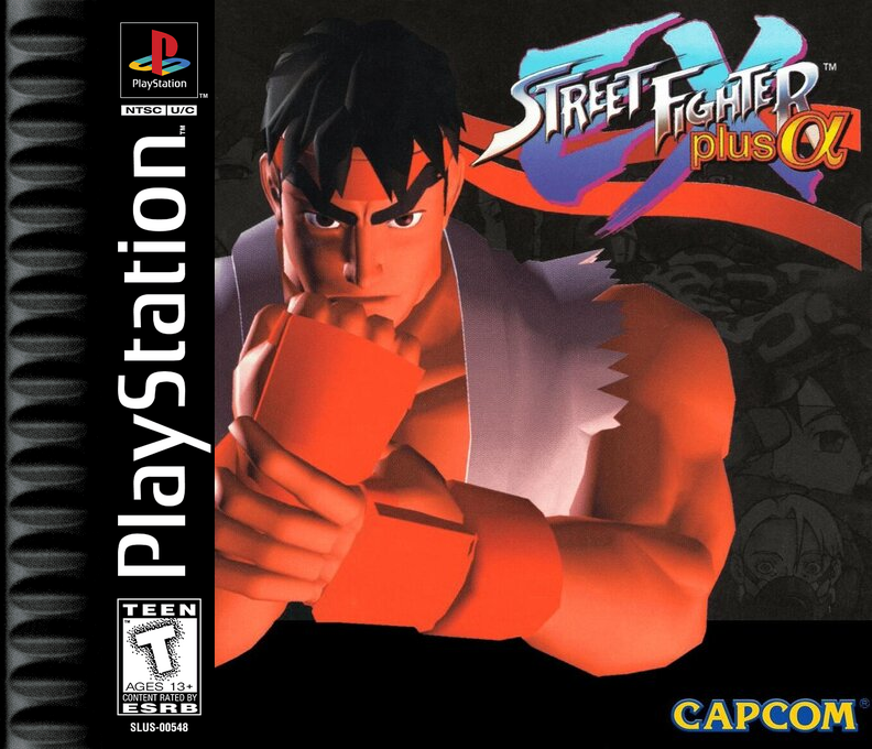 Street Fighter Ex Plus Alpha box art