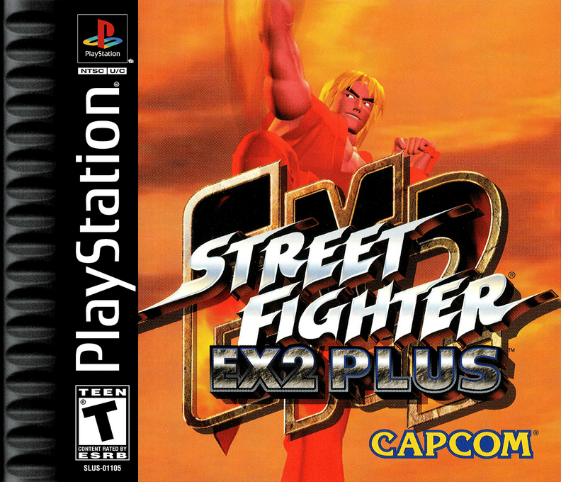 Street Fighter Ex2 Plus box art