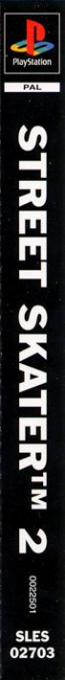 Street Skater 2 — box-2D-side (EU)