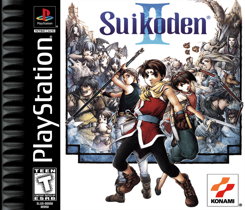 Suikoden 2 box art