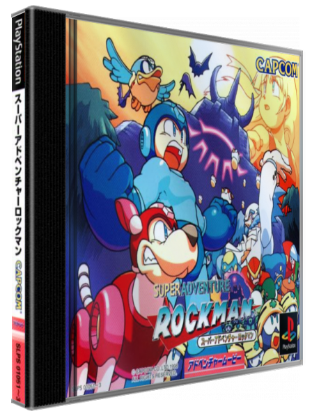 Super Adventure Rockman — box-3D (JP)