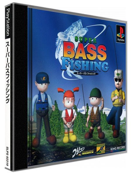 Super Bass Fishing — box-3D (JP)
