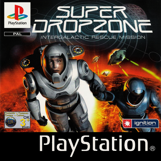 Super Dropzone - Intergalactic Rescue Mission box art