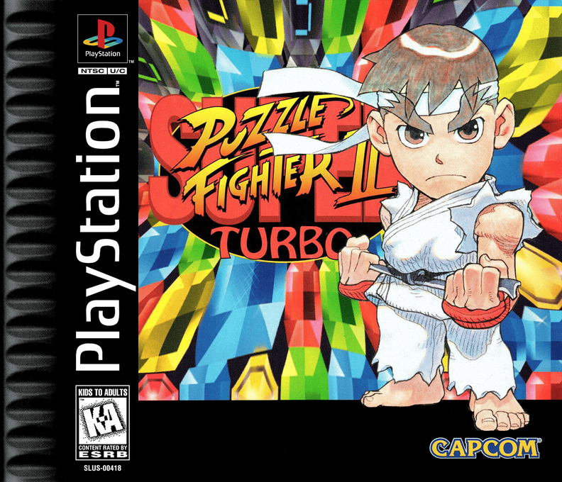 Super Puzzle Fighter 2 Turbo box art