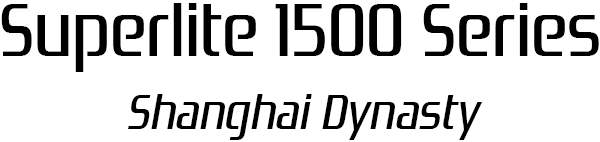 Shanghai Dynasty (superlite 1500 Series) — wheel (SS)