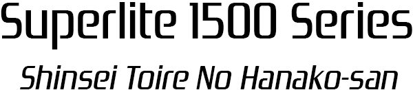 Shinsei Toire No Hanako-san (superlite 1500 Series) — wheel (SS)