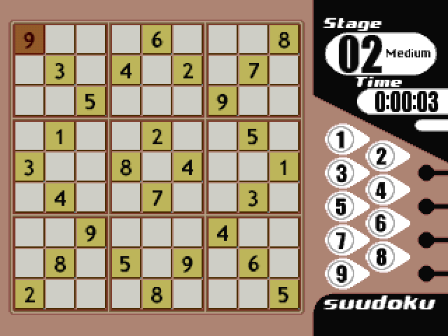 Sudoku 3 (superlite 1500 Series) — ss (JP)