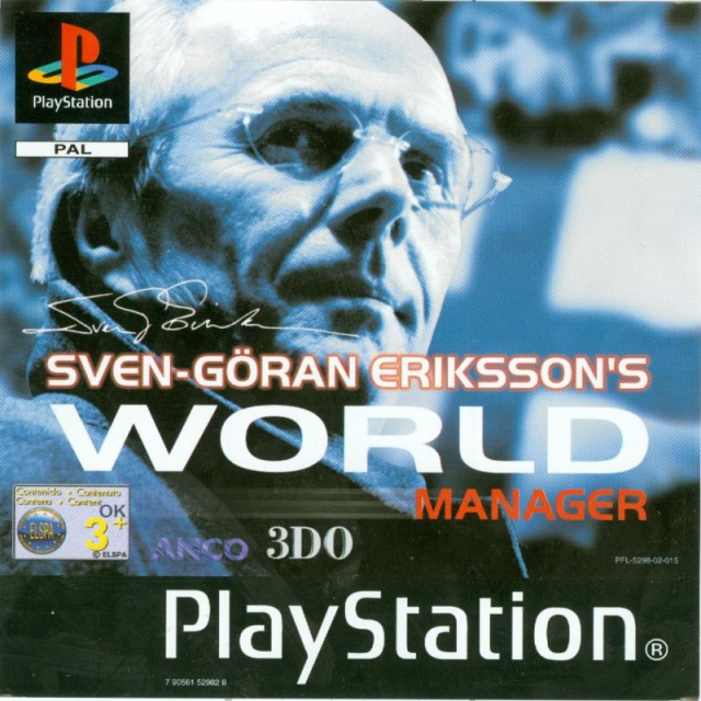 Sven-goran Eriksson World Manager box art