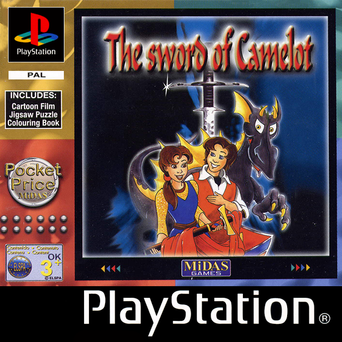 Sword Of Camelot, The box art