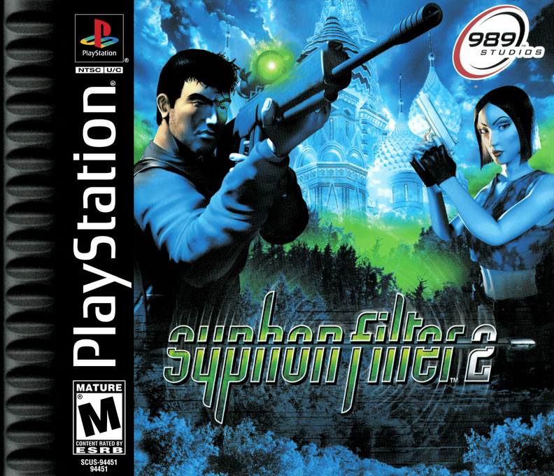 Syphon Filter 2 box art