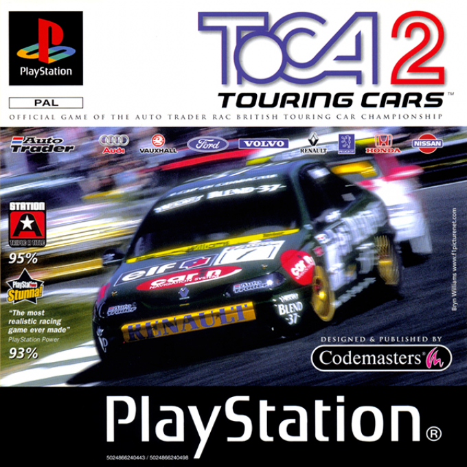 Toca 2 Touring Cars — box-2D (EU)