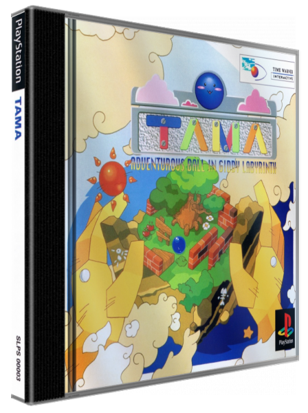 Tama - Adventurous Ball In Giddy Labyrinth — box-3D (JP)