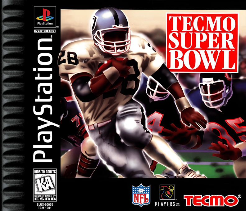 Tecmo Super Bowl box art
