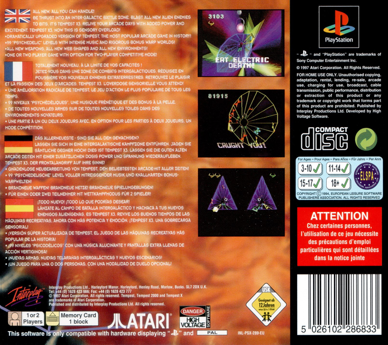 Tempest X3 — box-2D-back (EU)