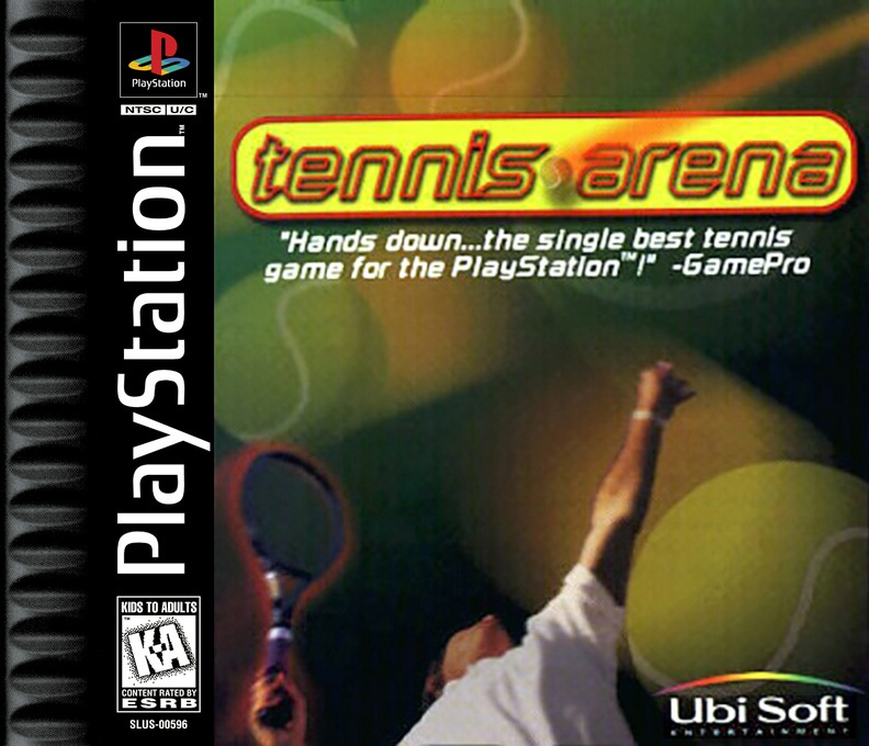 Tennis Arena box art